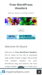 Mobile Screenshot of freewordpressheaders.com